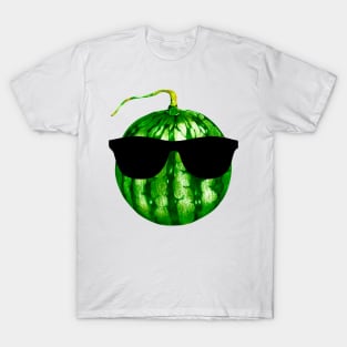 Cool Watermelon with Sunglasses T-Shirt